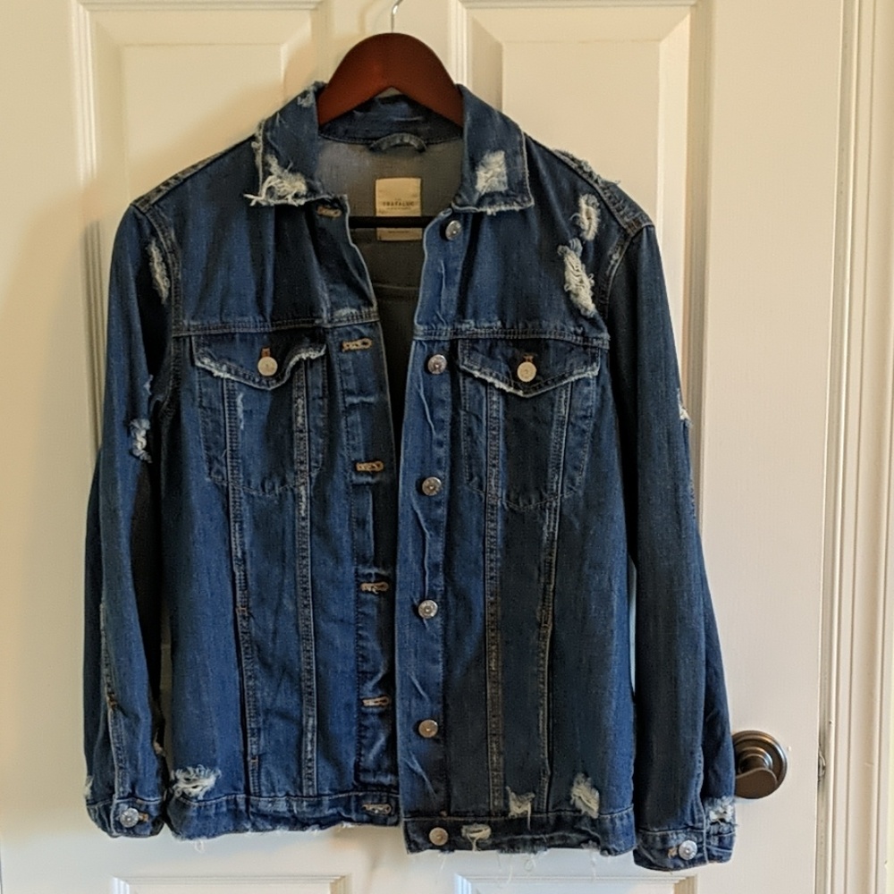 ZARA Oversized Jean Jacket